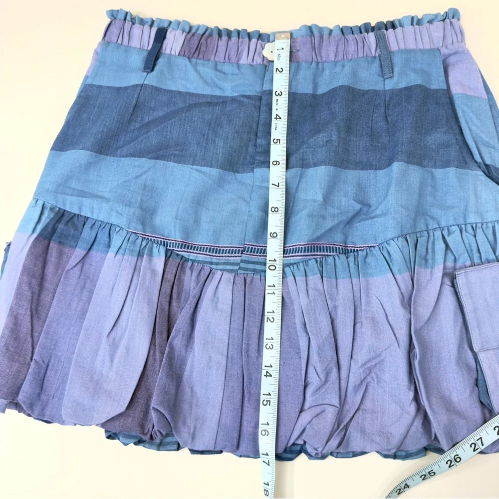 NWT Abacaxi NYC mported 100% Cotton Hand Made Skirt Sz M - Picture 7 of 11